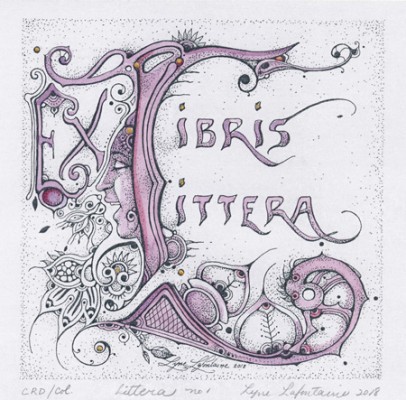 « Littera no 1 » Ex Libris – Ex Littera – 2018