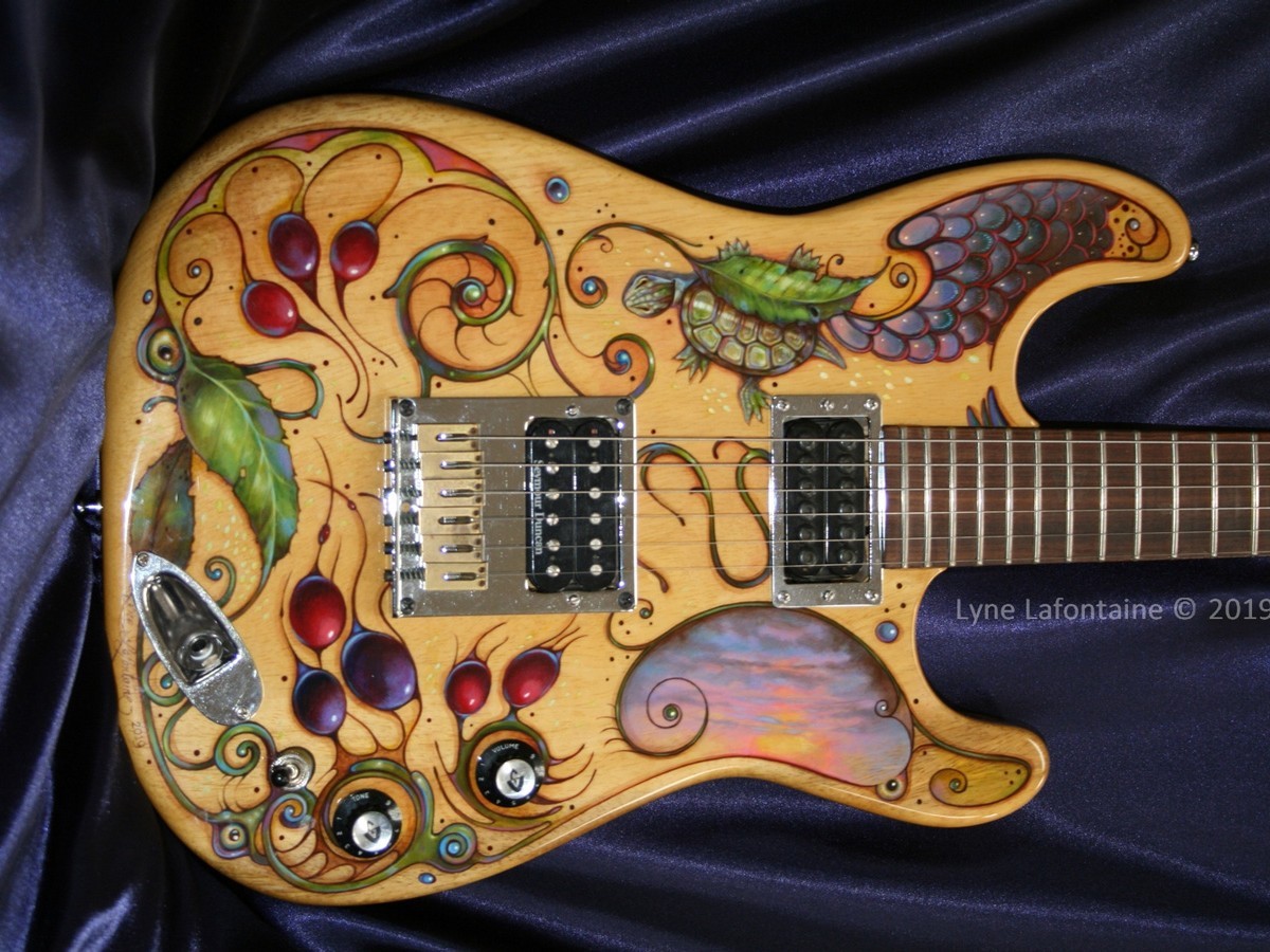 Painted Guitar